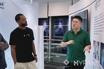 Manchester United Legend Evra Visits Kingwills, Impressed By Hypak™