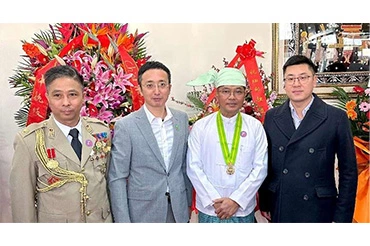 Founder Of Kingwills™ , Was Invited To Attend The 75th Anniversary Of Myanmar's Independence