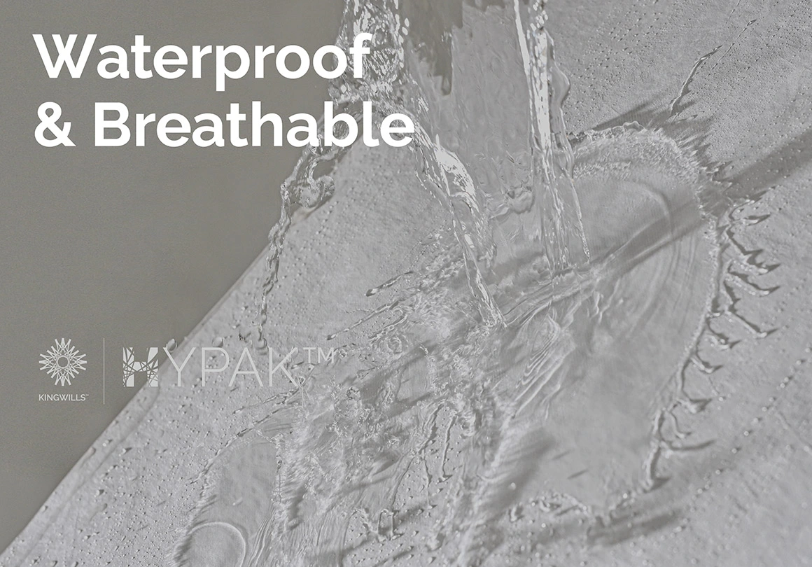 Waterproof Hypak Flashspun